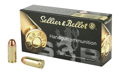 S&B 45ACP 230GR FMJ 50/1000, SKU SB45A