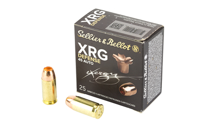 S&B 45ACP 165GR XRG 25/1000, SKU SB45XA