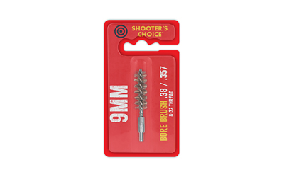 SHOOTERS CHOICE 9MM BORE BRUSH 2", SKU SCSHF-9MM-2B