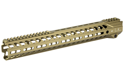 STRIKE MLOK RAIL 15.5" FDE, SKU SI-STRIKERAIL-155-FDE