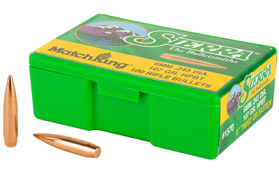 SIERRA MATCHKING .243 107GR 100CT, SKU SIER1570