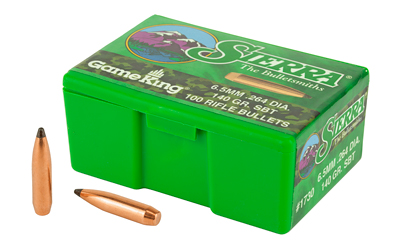 SIERRA GAMEKING .264 140GR 100CT, SKU SIER1730