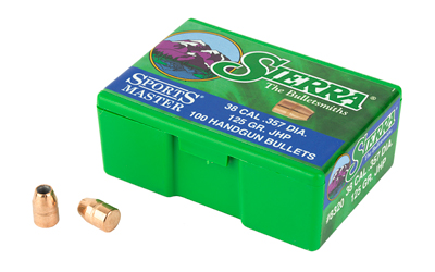 SIERRA SPORTSMASTER .38 125GR 100 CT, SKU SIER8320