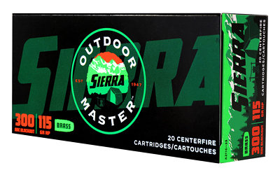 SIERRA OTDMST 300BLK 115GR HP 20/200, SKU SIERA2116-33