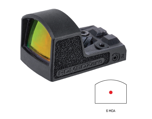 ROMEO ZERO REFLEX 6MOA BLK, SOR01600