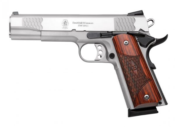 SW1911 45ACP 5" SS/WD E-SERIES, 108482