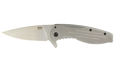 SOG AEGIS FLK 3.4" SATIN, SKU SOG14-41-02-42