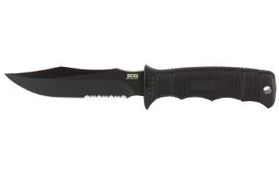 SOG SEAL PUP ELITE BLACK 4.85", SKU SOGE37T-K