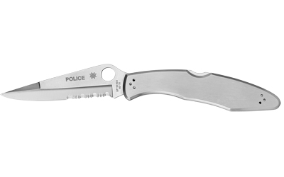 SPYDERCO POLICE STNLS COMBOEDGE, SKU SPYC07PS