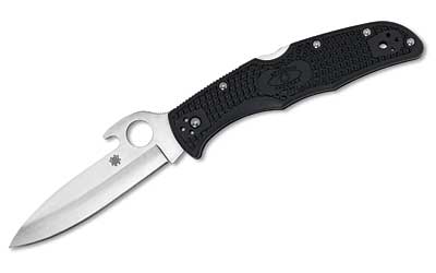 SPYDERCO ENDURA 4 EMERSON OPENER, SKU SPYC10PGYW