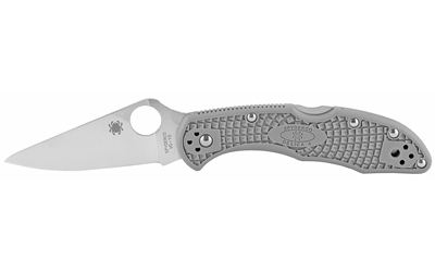 SPYDERCO DELICA4 FFG PLAINEDGE GREY, SKU SPYC11FPGY