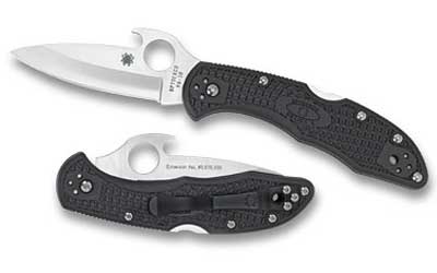 SPYDERCO DELICA4 EMERSON OPENER, SKU SPYC11PGYW