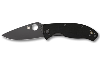 SPYDERCO TENACIOUS G-10 PLAIN BLK, SKU SPYC122GBBKP