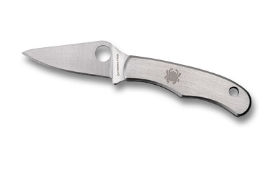 SPYDERCO BUG STNLS PLAIN 1.27", SKU SPYC133P