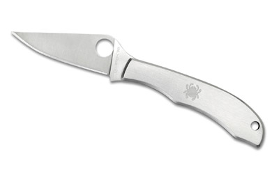 SPYDERCO HONEYBEE SS PLAIN 1.67", SKU SPYC137P