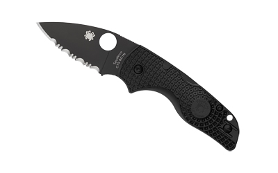 SPYDERCO LIL NATIVE LW BLK/BLK SRTD, SKU SPYC230SBBK