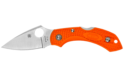 SPYDERCO DRAGONFLY2 ORANGE FRN PLN, SKU SPYC28POR2