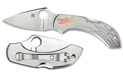 SPYDERCO DRAGONFLY STLS TATOO PLN, SKU SPYC28PT