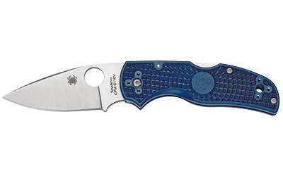 SPYDERCO NATIVE 5 LTWT DARK BLUE, SKU SPYC41PDBL5