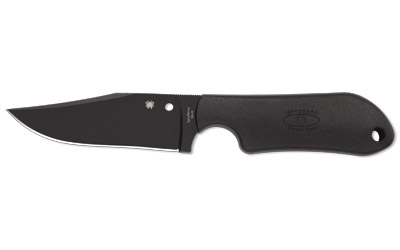 SPYDERCO STREET BEAT LW BLK PLN, SKU SPYFB15PBBK