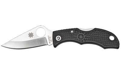 SPYDERCO LADYBUG3 BLACK FRN PLAIN, SKU SPYLBKP3