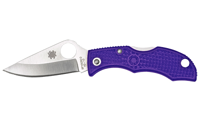 SPYDERCO LADYBUG3 PURPLE FRN PLAIN, SKU SPYLPRP3