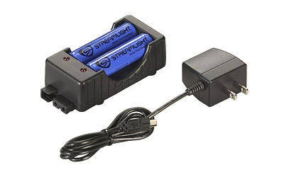 STRMLGHT 18650 CHARGER KIT 120V W/BA, SKU STL22011