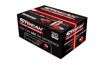 STREAK 40 S&W 180GR TMC 20/200, SKU STRK40180TMC