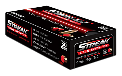 STREAK 9MM 115GR TMC 50/1000, SKU STRK9115TMC-50