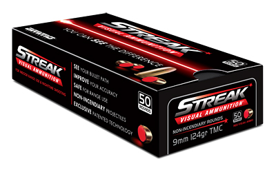 STREAK 9MM 124GR TMC 50/1000, SKU STRK9124TMC-50