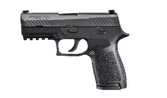 P320 CMPCT 9MM 10+1 SFTY MASS, 320C-9-BSS-MS-MA