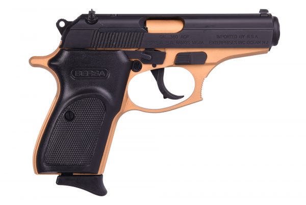 THUNDER 380 GOLD/BLACK 380ACP, T380GLD8