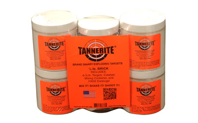 TANNERITE HALF BRICK 1/2LB TRGT 4/PK, SKU TANHBR