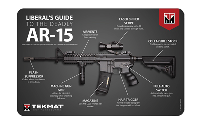 TEKMAT LIBERALS GUIDE TO THE AR15, SKU TEK-R17-AR15-MEDIA