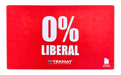 TEKMAT DOOR MAT ZERO PERCENT LIBERAL, SKU TEK42-LIBERAL