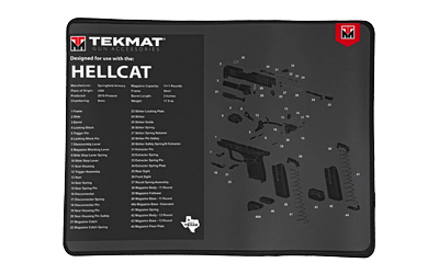 TEKMAT ULTRA PSTL MAT HELLCAT, SKU TEKR20-HELLCAT