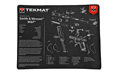 TEKMAT ULTRA PSTL MAT S&W M&P BLK, SKU TEKR20-SW-MP