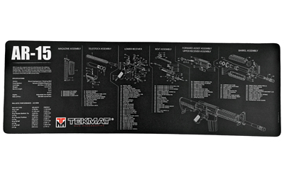 TEKMAT RIFLE MAT AR15 BLK, SKU TEKR36-AR15