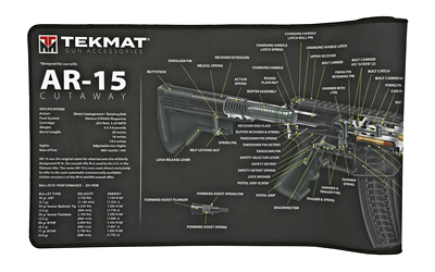 TEKMAT ULTRA CUTAWAY RIFLE MAT AR15, SKU TEKR44-AR15-CA