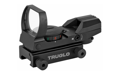 TRUGLO RED DOT OPEN 4 RETICLE BLACK, SKU TG8360B