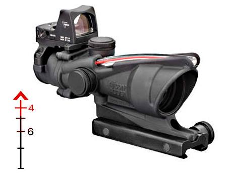 ACOG 4X32 RED BLSTC CHEV .223, TA31-D-100549