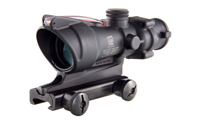 TRIJICON ACOG 4X32 W RED CHEV FLTTP, SKU TRTA31F