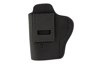 U/M LEATHER IWB HLSTR SZ 4 AMBI BLK, SKU UMLUM-IWB-4-MBL-A