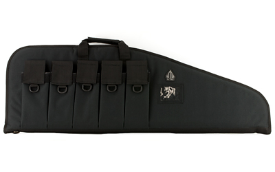 UTG 38" DC TACT GUN CASE W/PCKT BLK, SKU UTGPVC-DC38B-A