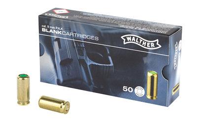 UMX WALTHER 9MM PAK BLANKS 50/BX, SKU UX2252753