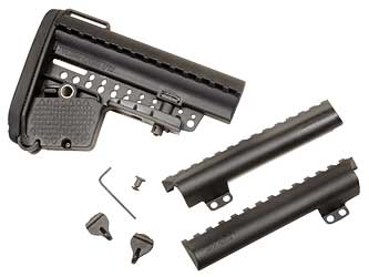 VLTOR MILSPEC E-MOD STOCK BLK, SKU VLTAEB-MB