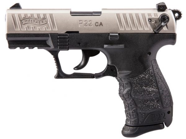 P22 22LR 10+1 3.4" NICKEL CA, 5120336