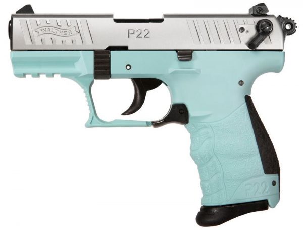 P22Q 22LR NKL/ANGEL BLUE 3.4", 5120760