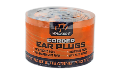 WALKER'S FOAM EAR CRDED PLUGS 50PK, SKU WALGWP-CORDPLGBKT