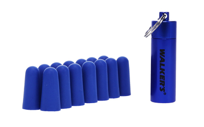 WALKER'S 7PK BLUE FOAM PLUG W/CASE, SKU WALGWP-PLGCAN-YL